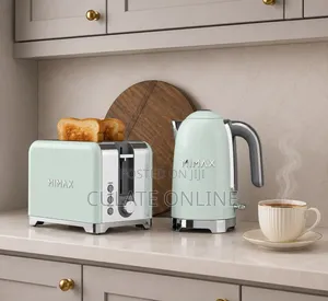 Mimax 2ltrs Electric Kettle With Toaster Set