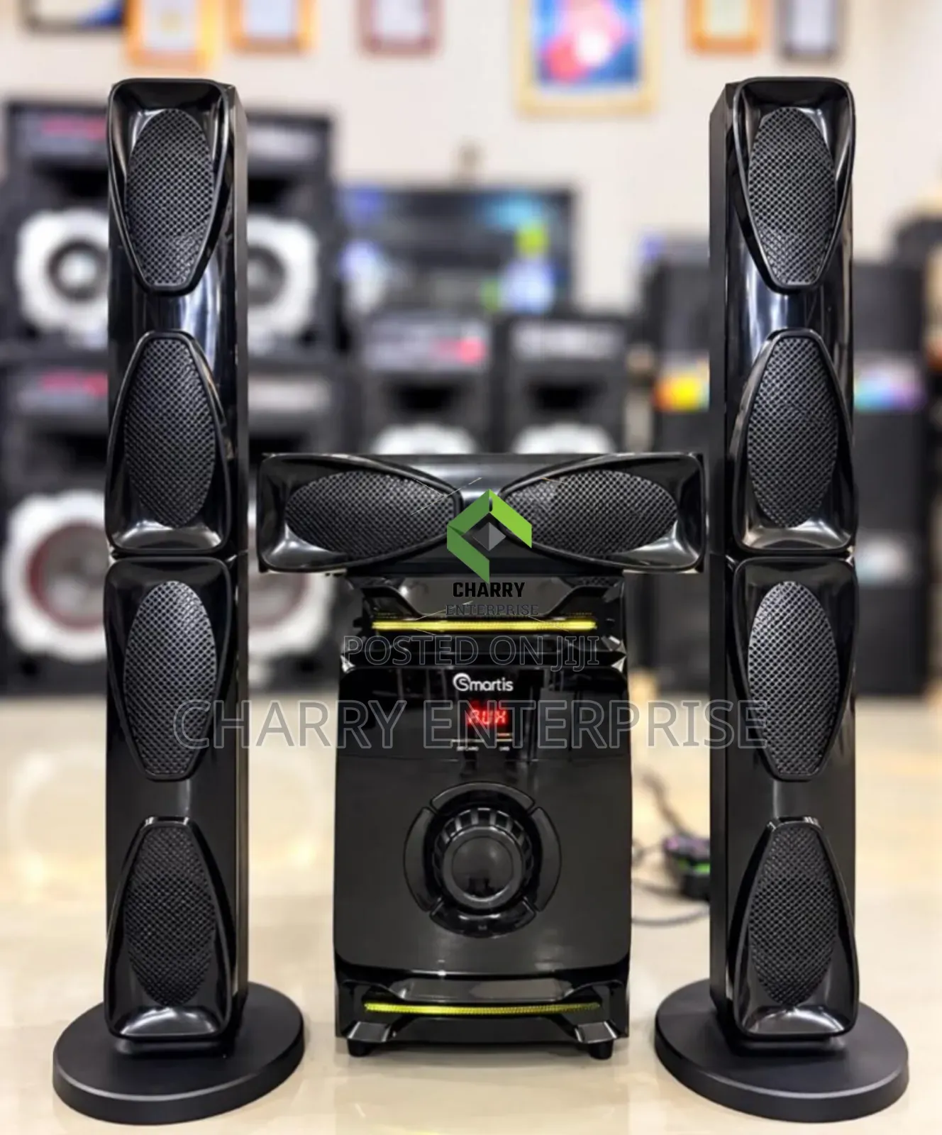 SMARTIS Subwoofer Model: SM8101- 3BT FM , Bluetooth, USB, Aux