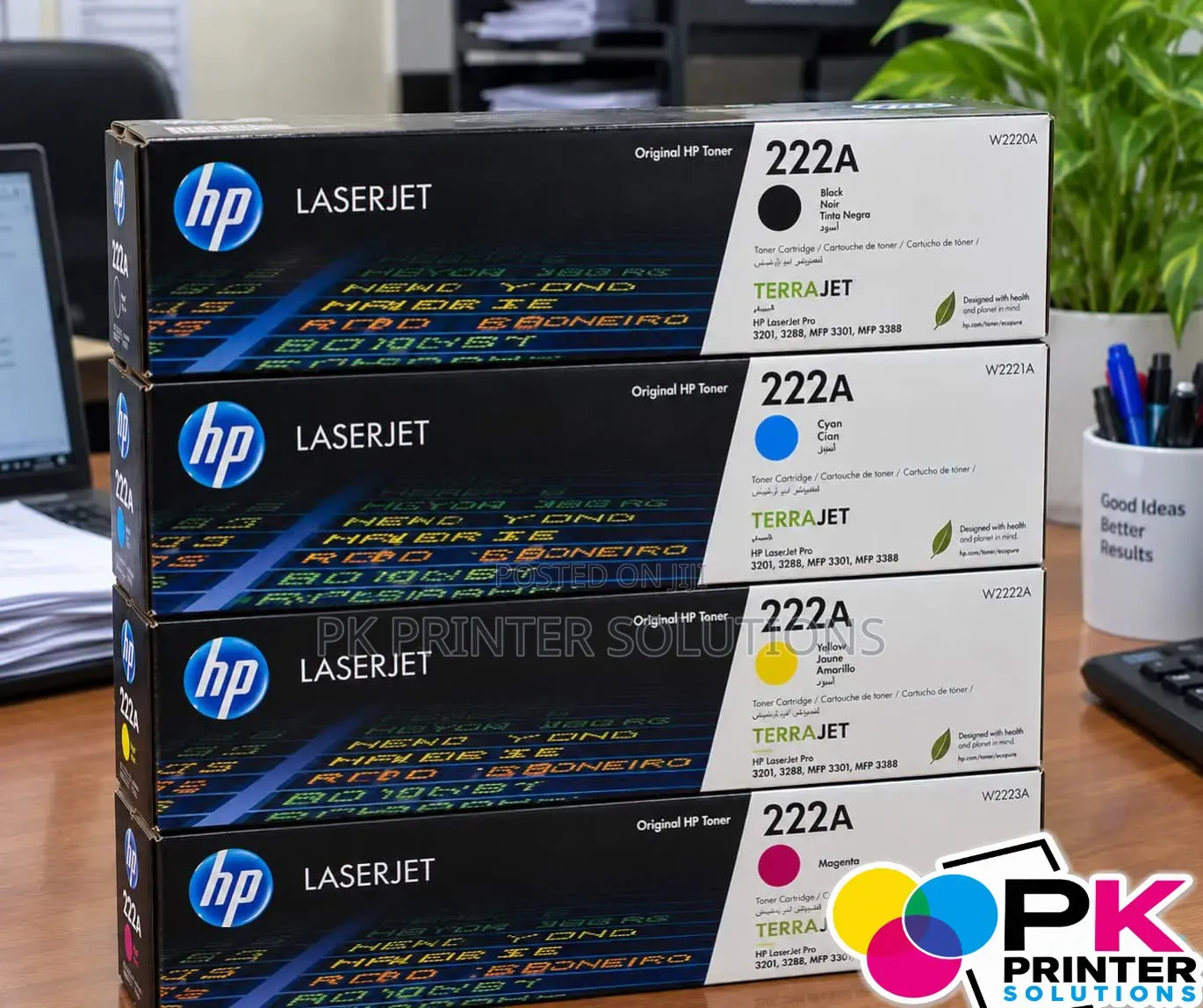Toner-HP-222a-Black& Color-W2220/W2221/W2222/W2223