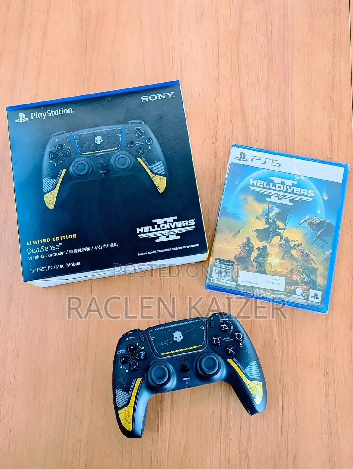 PlayStation Five Helldivers Controller
