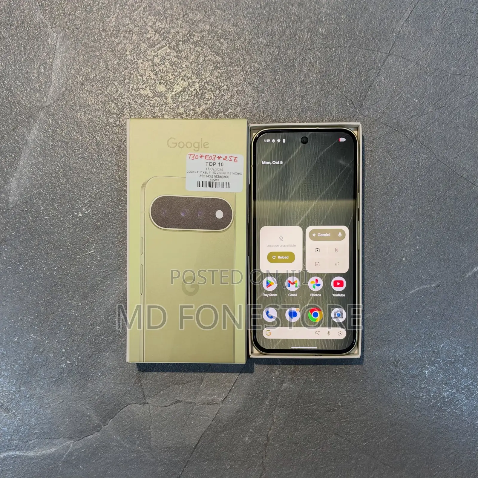 New Google Pixel 11 256 GB Green