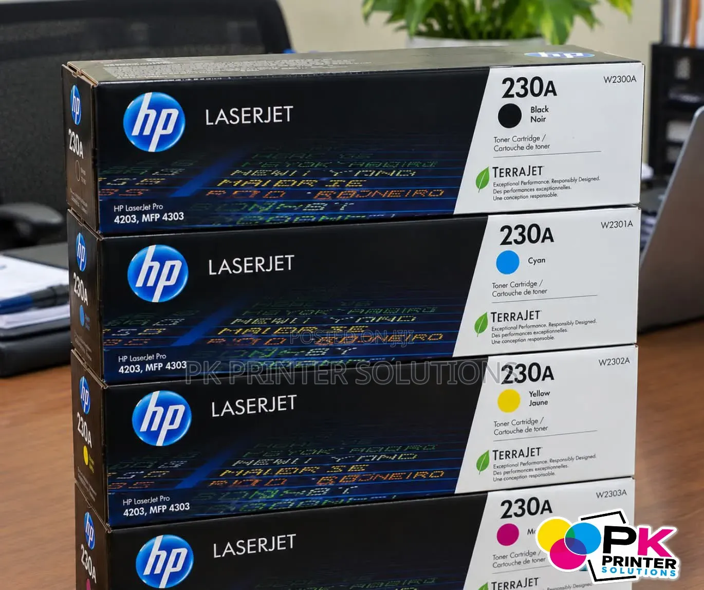 Toner-HP-230a-Black-Color-W2300a/W2301a/W2302a/W2303a