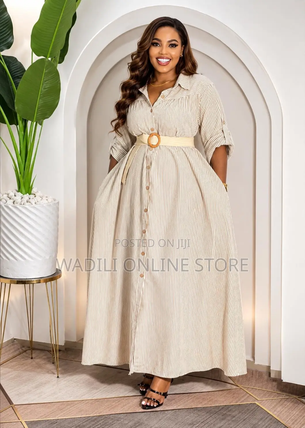 Dress With Belt