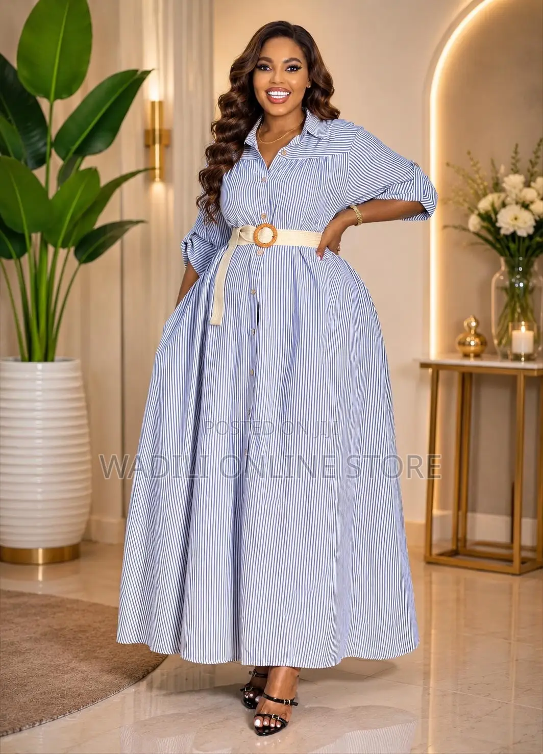 Dress With Belt