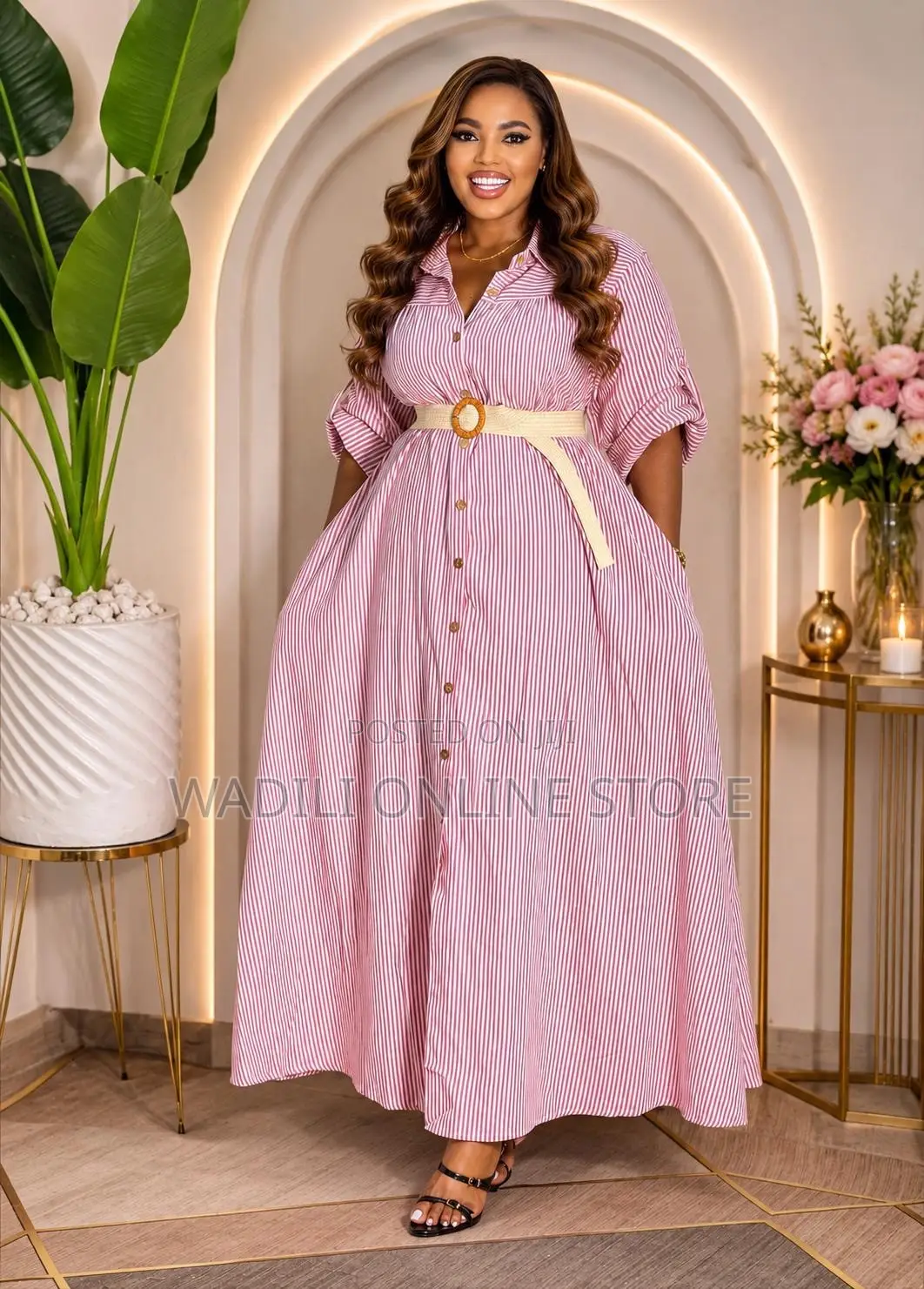 Dress With Belt