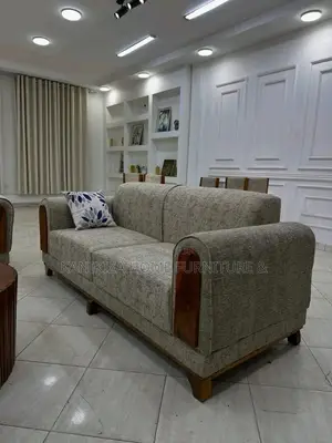 Sofa Set Za 3,2,1,1 Show Zake Ni Mbao Ngumu