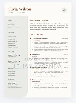 Professional CV - Dereva, Mwalimu, Hotel - PDF