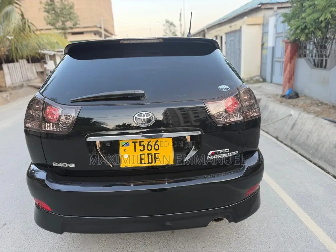 Toyota Harrier 2007 Black