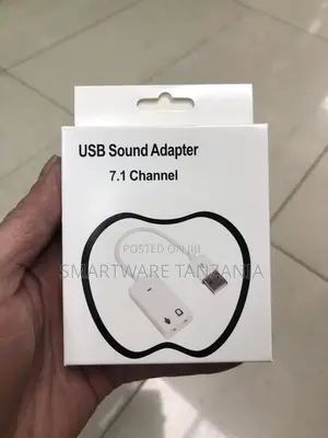 USB Sound Adapter 7.1 Channel With USB Connector for Audio Output