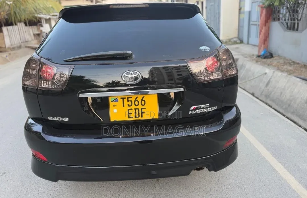 Toyota Harrier 2007 Black