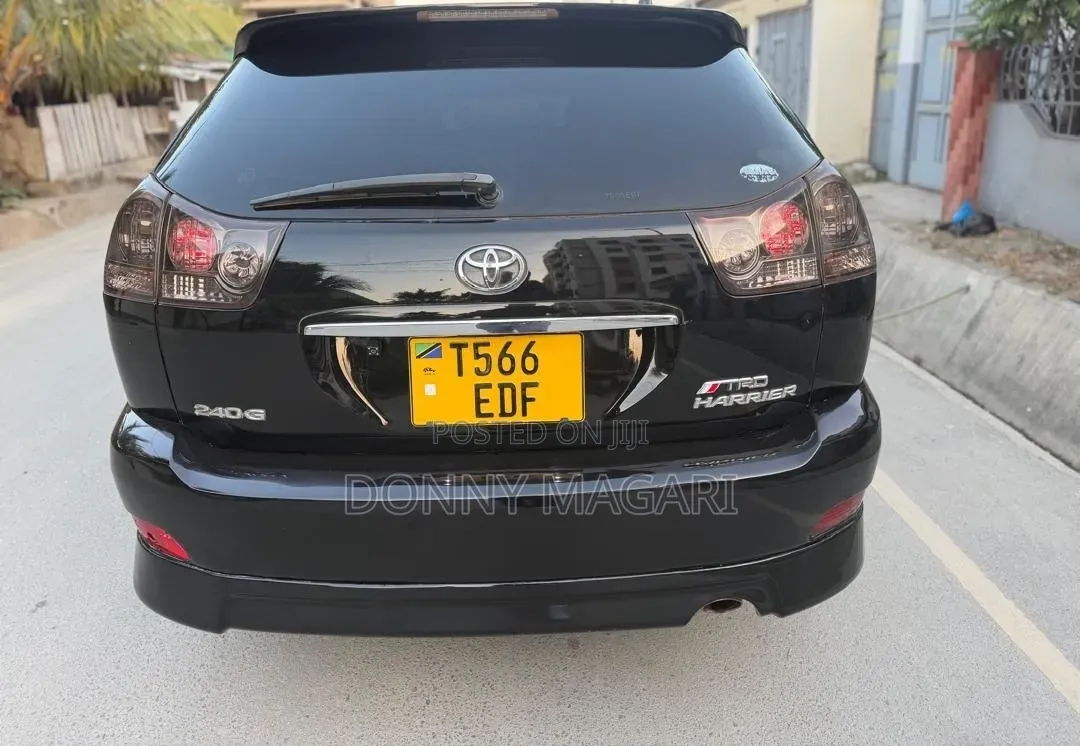 Toyota Harrier 2007 Black