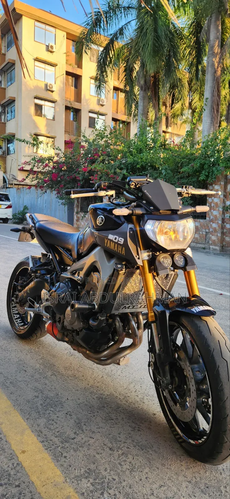 Yamaha MT-09 2016 Purple