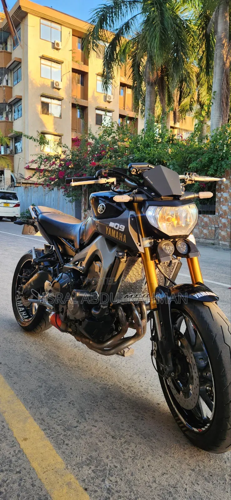 Yamaha MT-09 2016 Purple