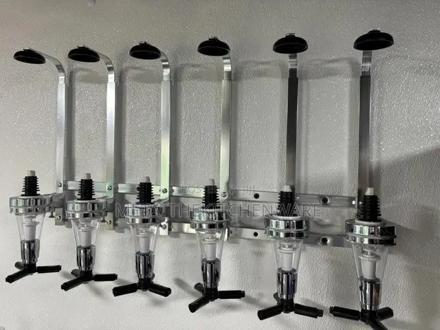 Wall Mounted Liquor Dispenser Stand 3 Bottle
