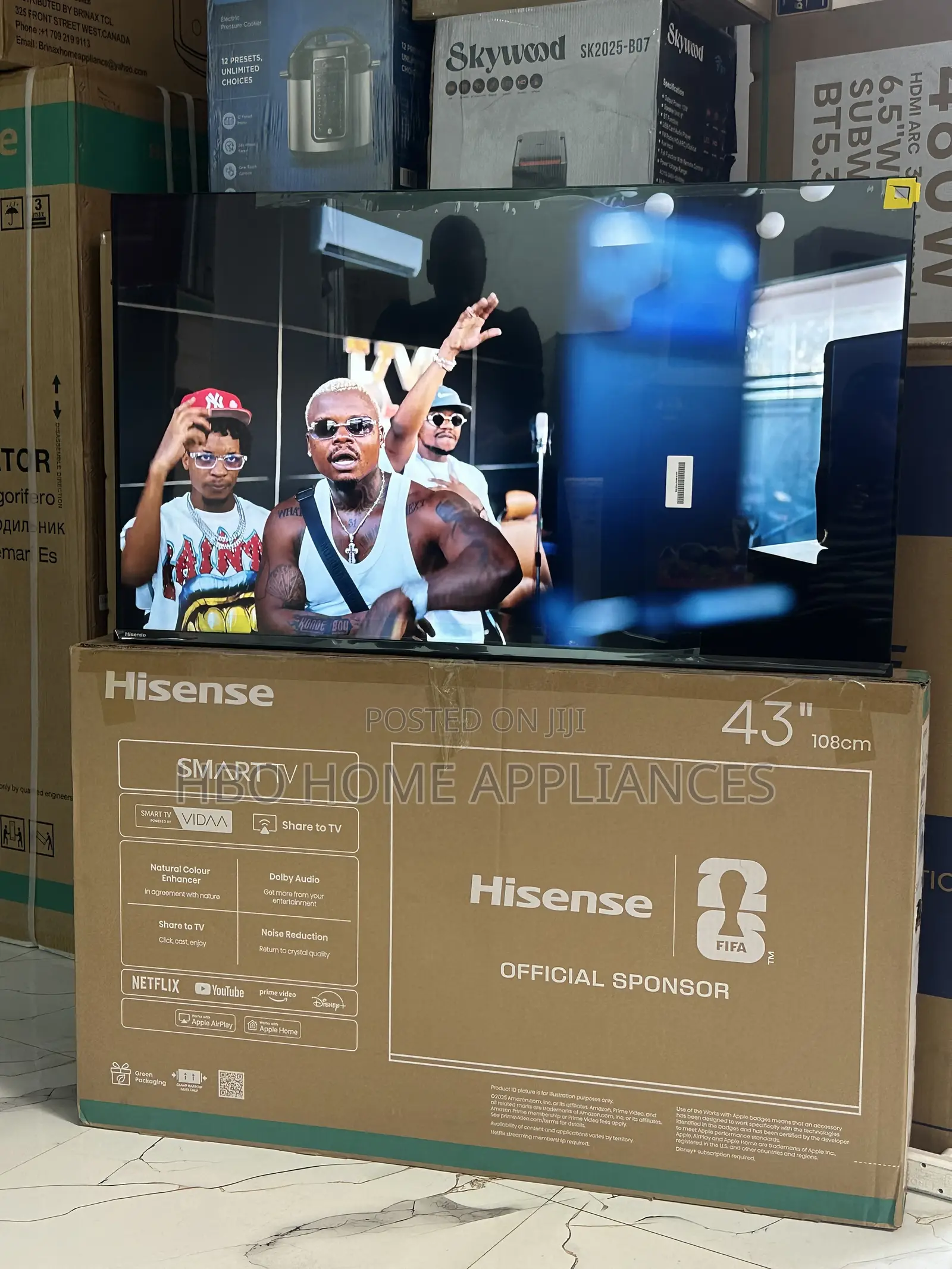 Hisense Smart A4 Series TV 43”