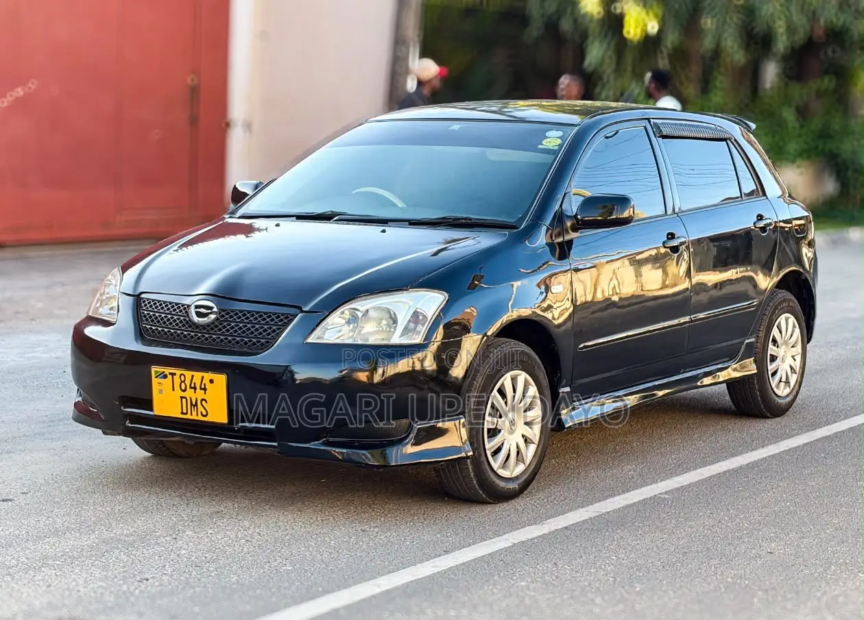 Toyota Corolla RunX 2002 Black