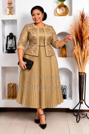 Quality Dress and Coat Available Karibuni Sanaa