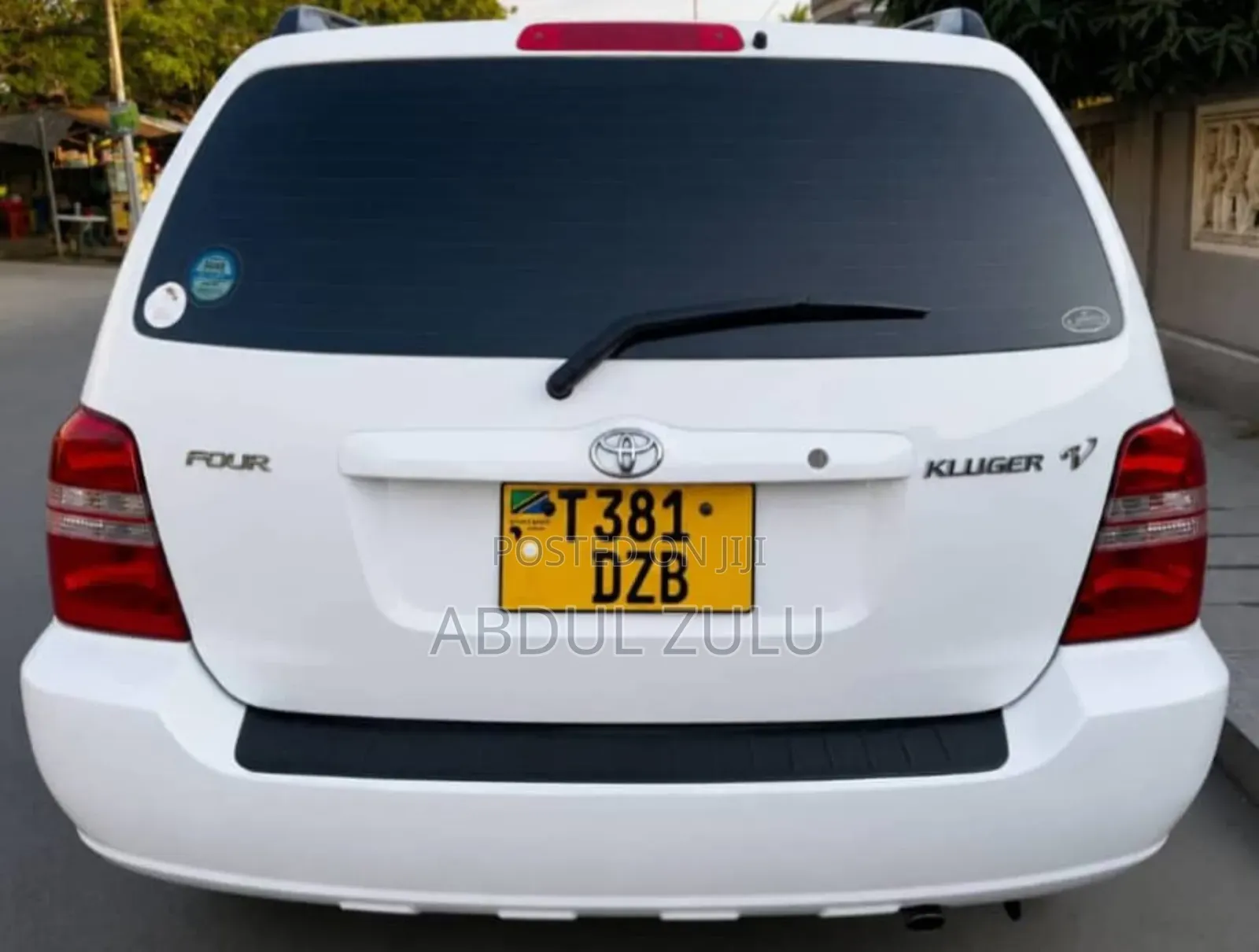 Toyota Kluger 2006 White