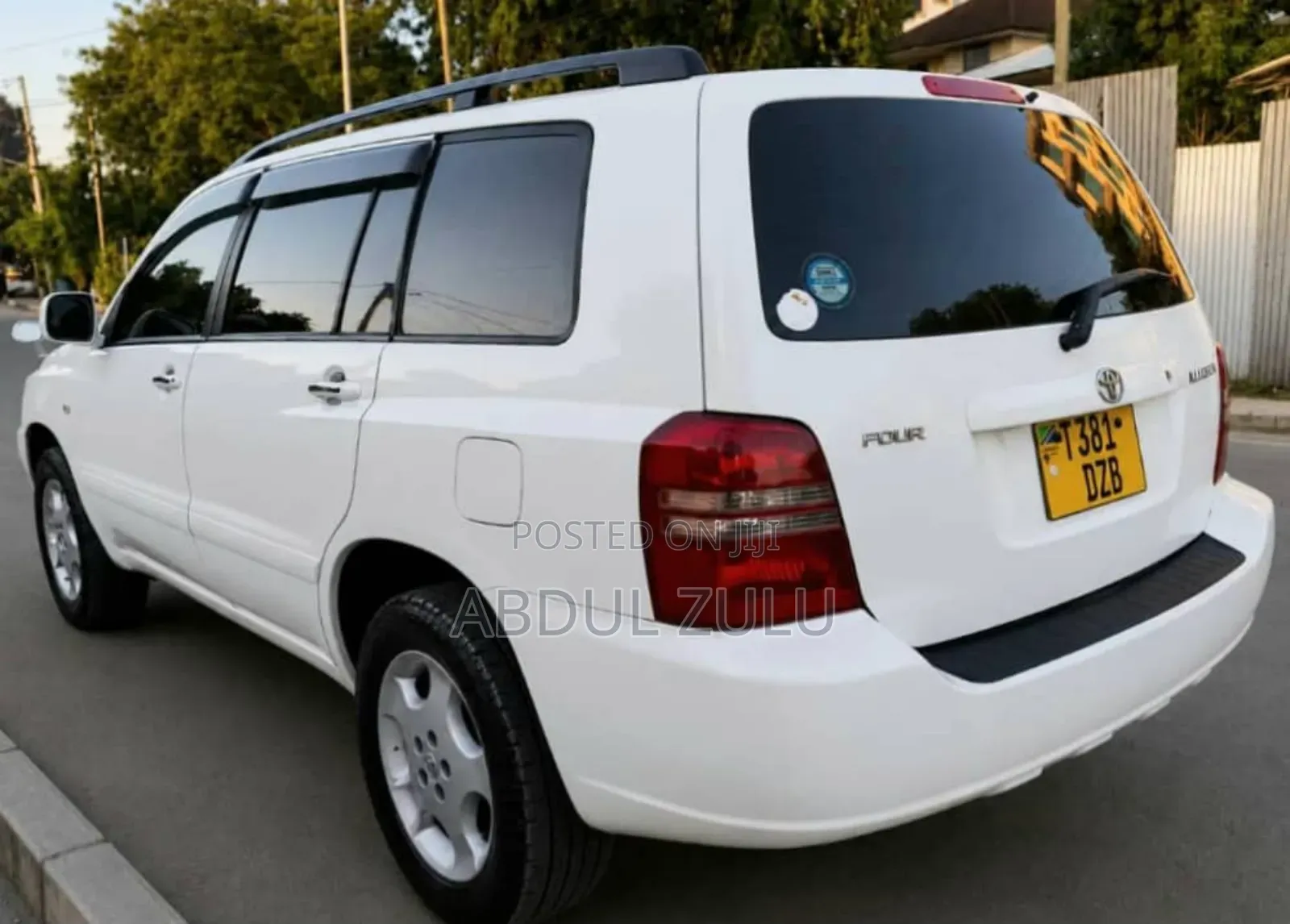 Toyota Kluger 2006 White