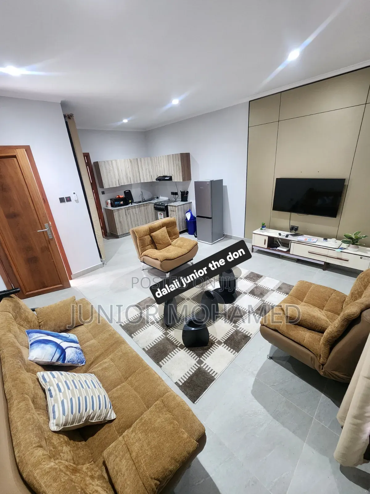 Furnished Studio Apartment in Dalali Junior The, Mikocheni for rent
