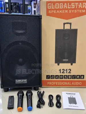 Globalstar Rechargeable Speaker Ina Mic Mbili Wireless