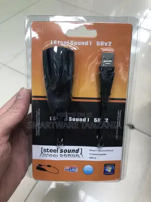 Steel Sound USB 2.0 Virtual 7.1 Surround Sound Adapter With Equalizer