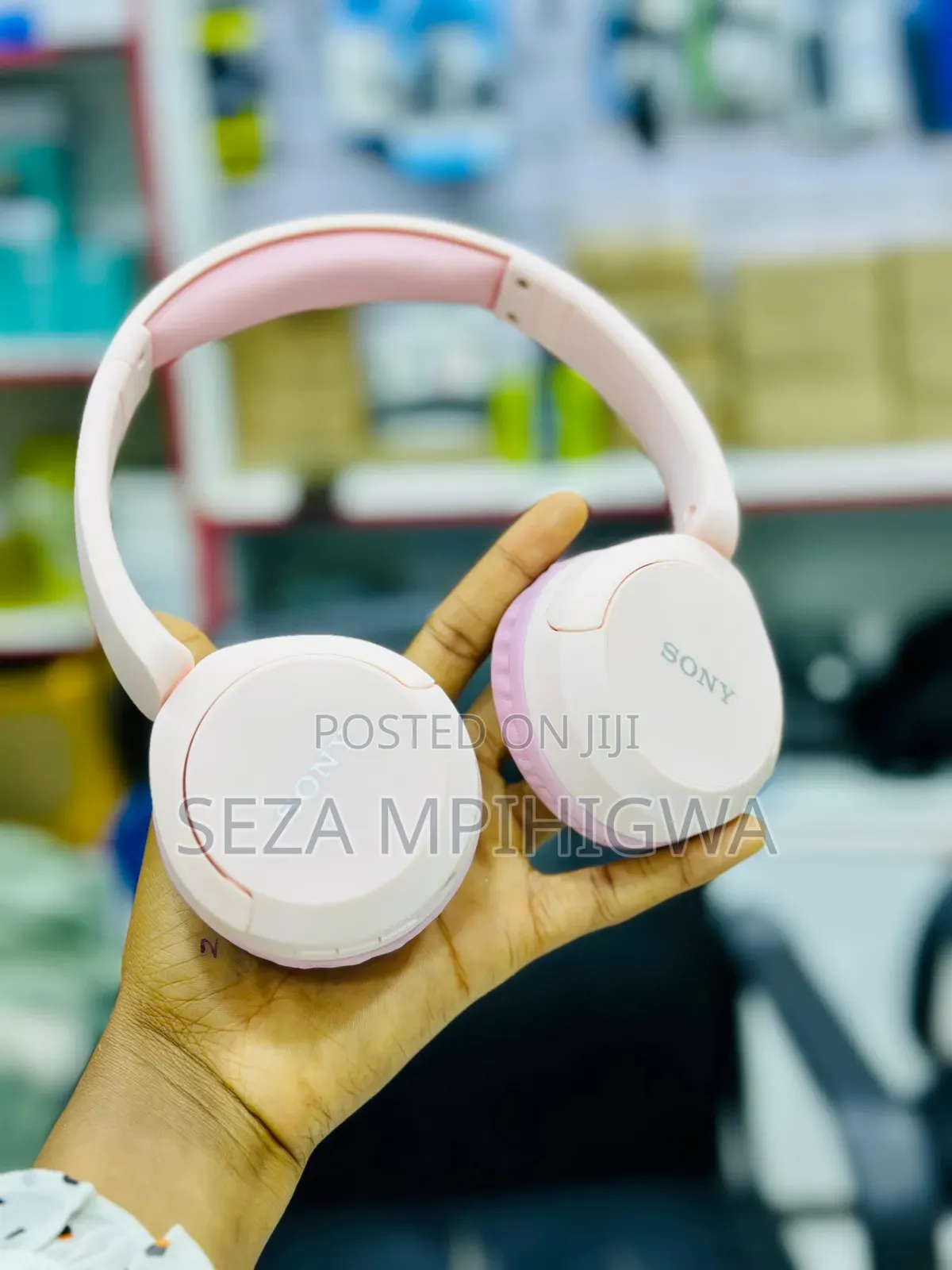 Sony WH-CH520 Wireless Headphones – Light Pink (Brand New)