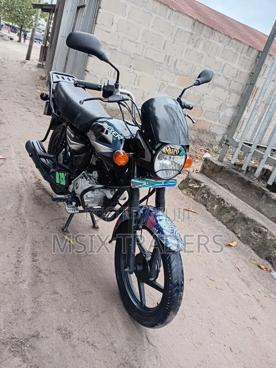 Bajaj Boxer 125 2025 Black