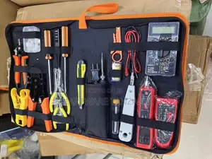 LAN Network Kit Crimper Cable Wire Cutter Pliers Screwdriver Tool