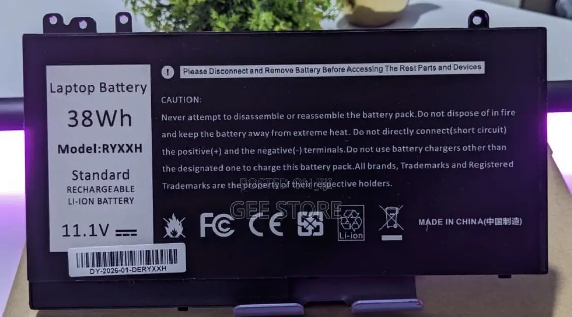 Dell RYXXH Laptop Battery