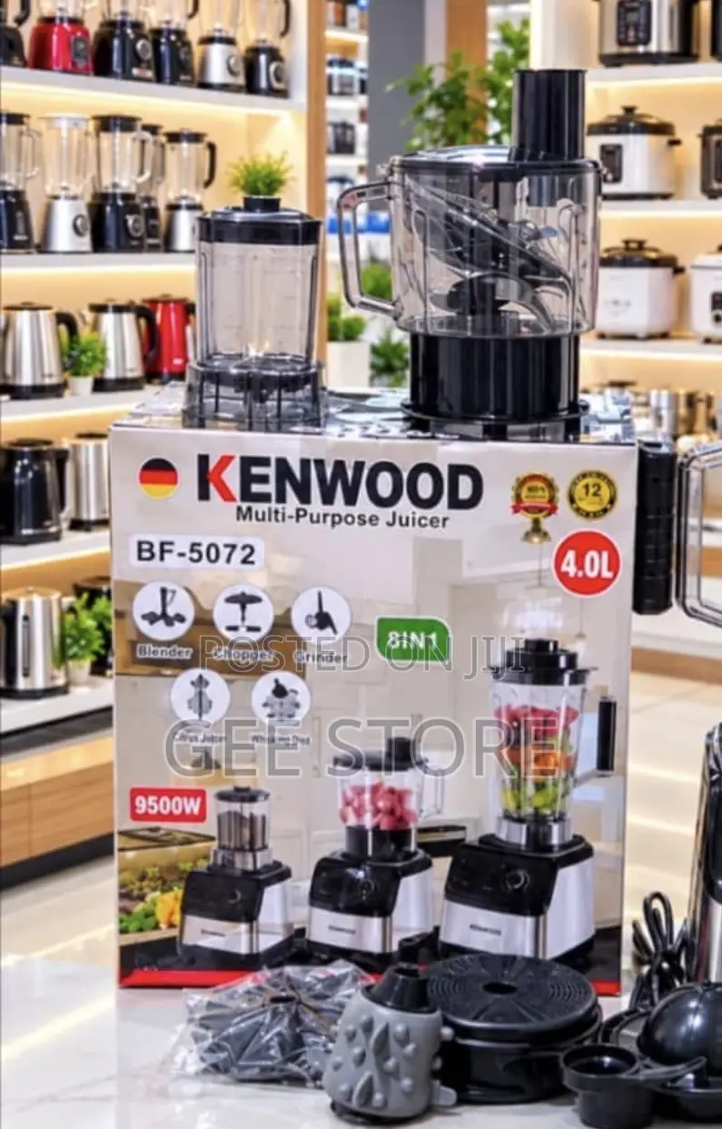 Kenwood Multi-Purpose Juicer BF-5072 (An 8-in-1 Heavy-Duty Appliance)