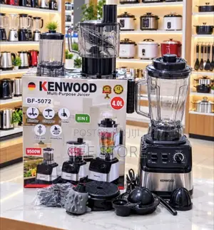 Kenwood Multi-Purpose Juicer BF-5072 (An 8-in-1 Heavy-Duty Appliance)