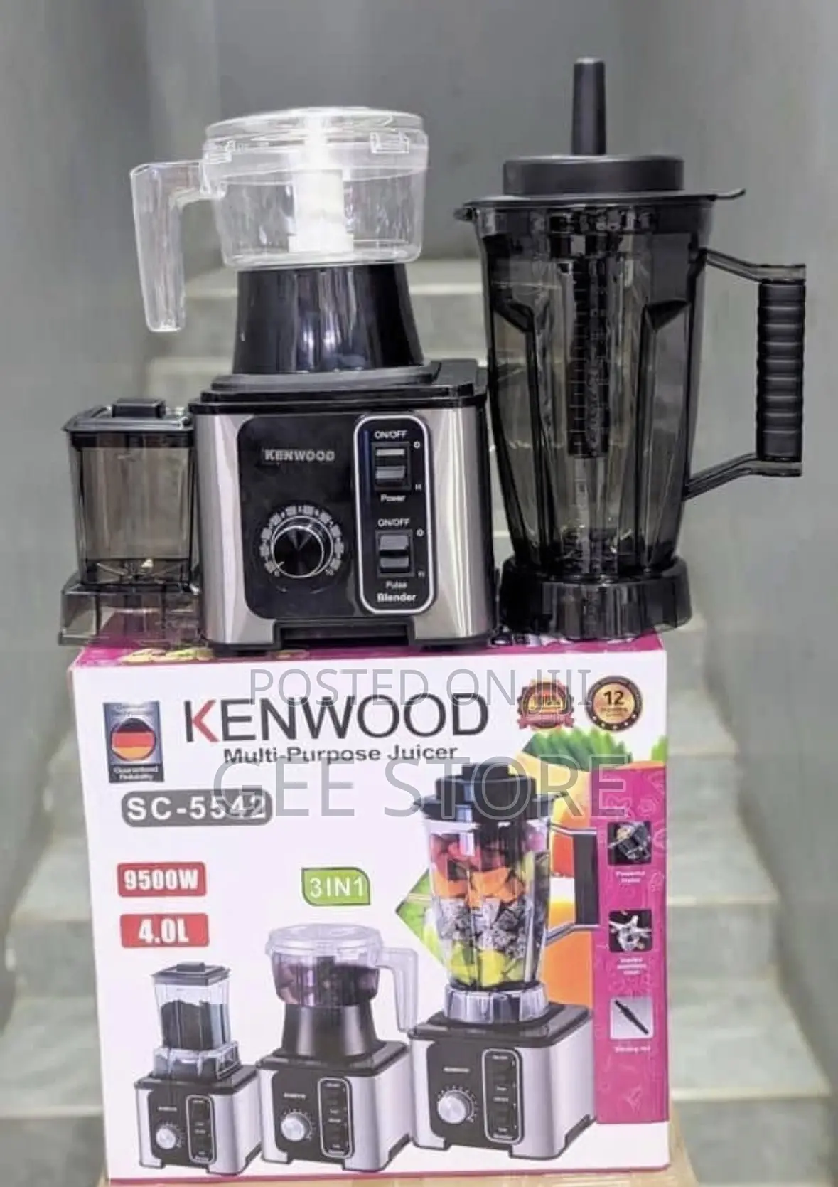 The Kenwood Multi-Purpose Blender 3 in 1 (SC-5542