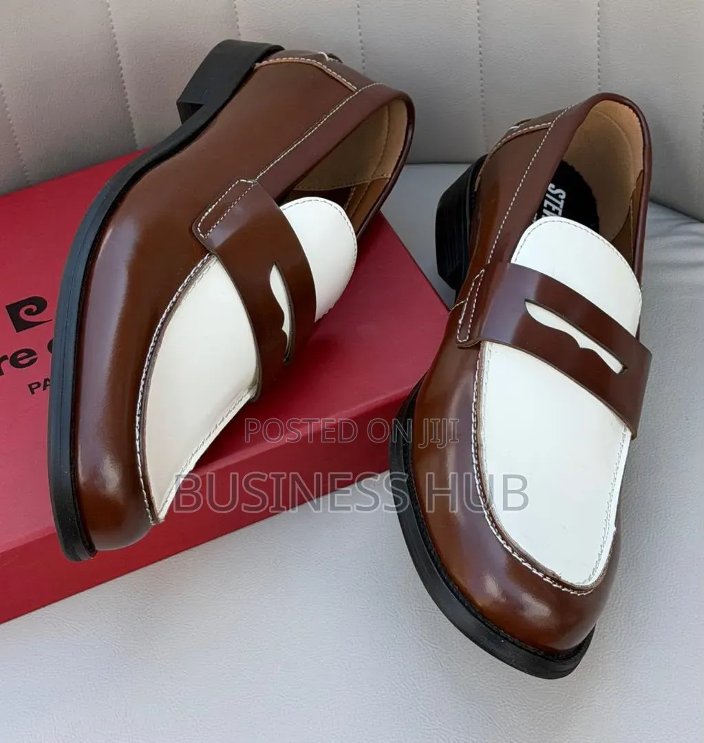 White & Coffee Moccasin Quality