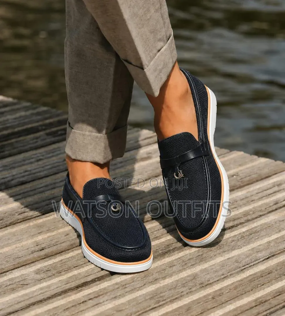 Men's Leather Shoes 5 Beautiful Colours Design L.P Brand New Loafers