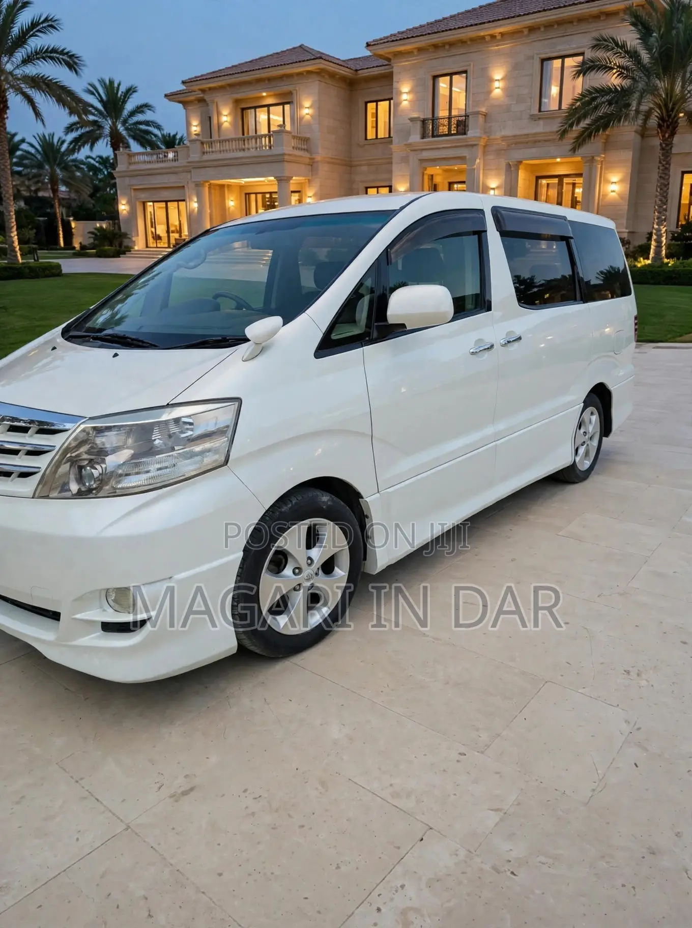 Toyota Alphard 2007 White