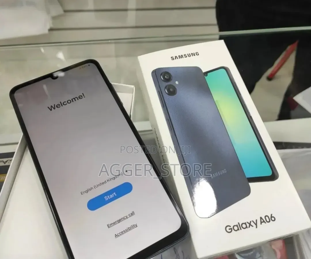 New Samsung Galaxy A06 64 GB Black