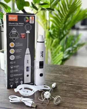 RAF Electric Egg Whisk 20W, 3-in-1 Handheld Mixer With USB Charging