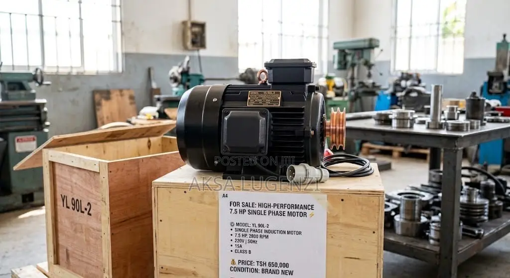 Motor Single Phase 7.5hp