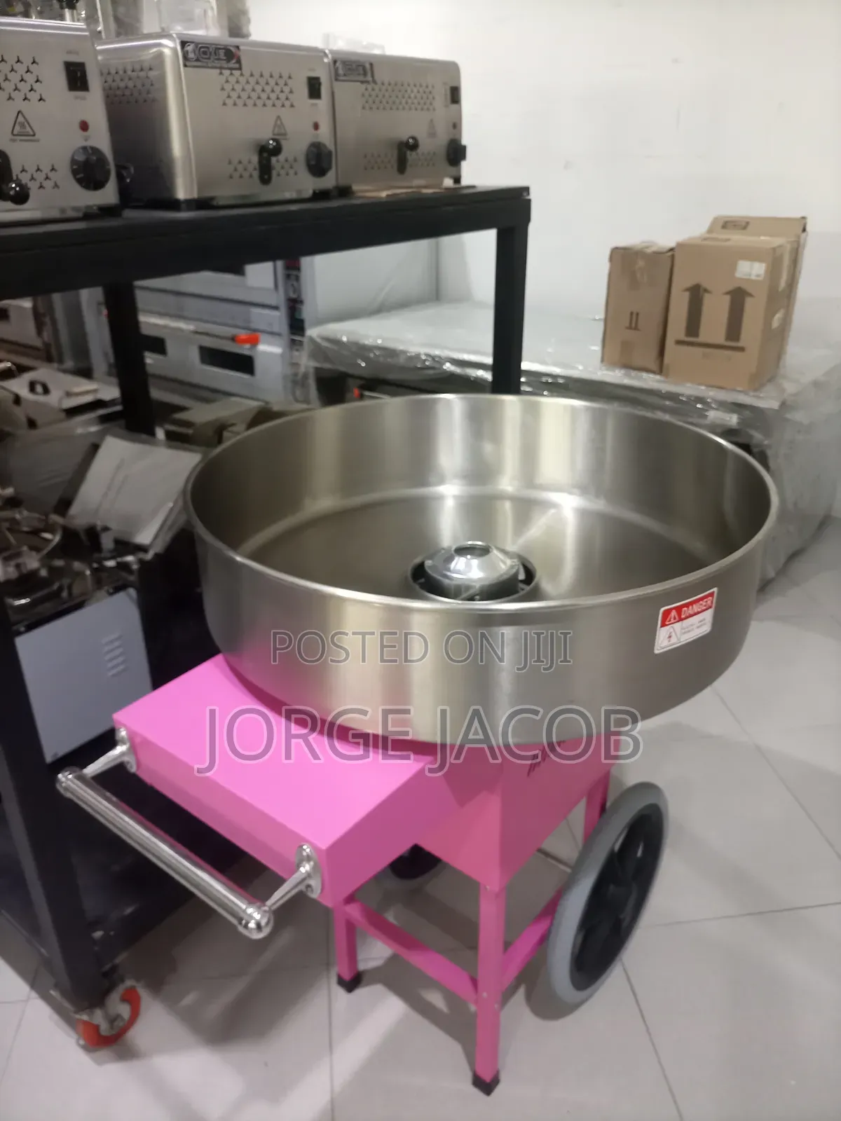 Commercial Electric Candy Floss / Cotton Candy Machine