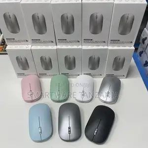 Wireless Mouse With USB Receiver, Ergonomic Design, Multiple Colors