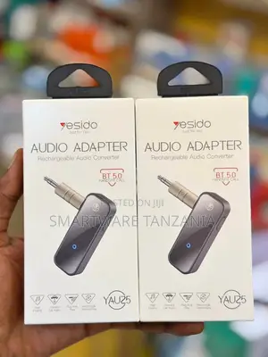 Yesido Audio Adapter BT 5.0 Rechargeable Wireless Audio Converter