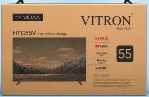 VITRON 55" Frameless Smart VIDAA TV – Smart Life!