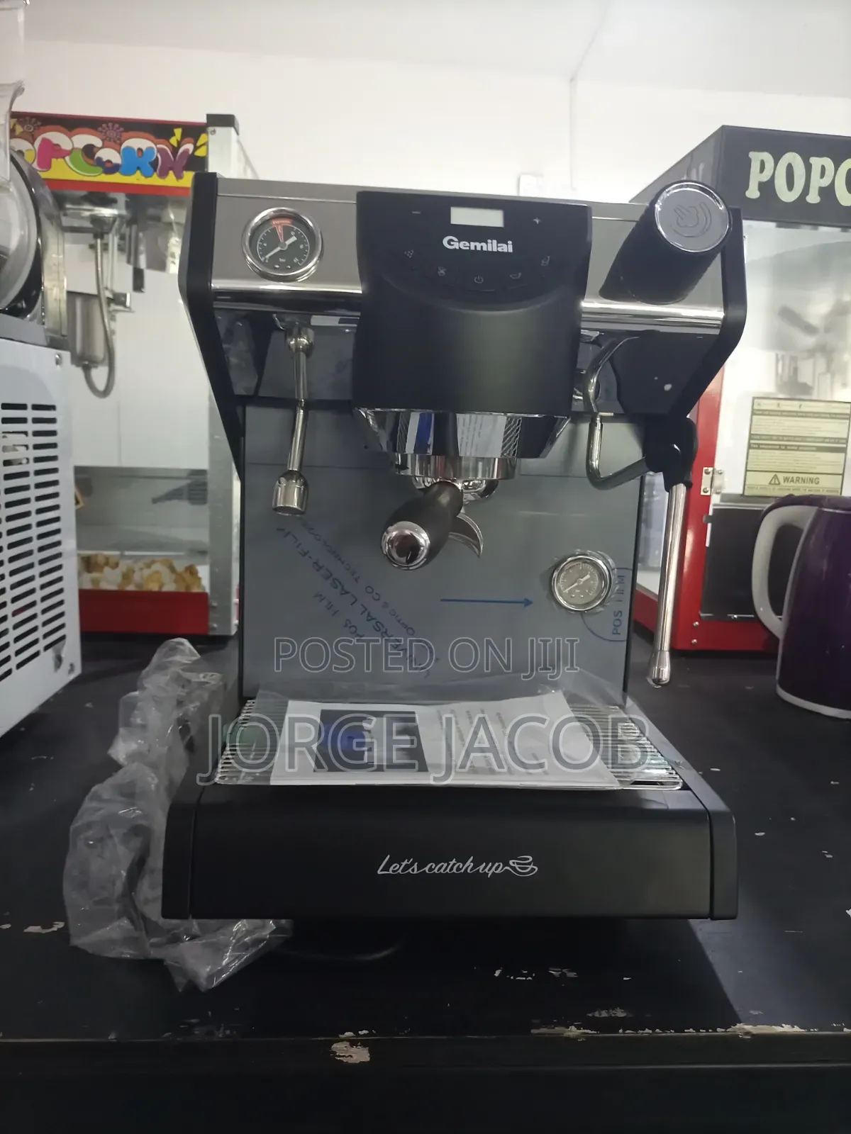 Gemilai CRM3149 Commercial-Grade Espresso Machine