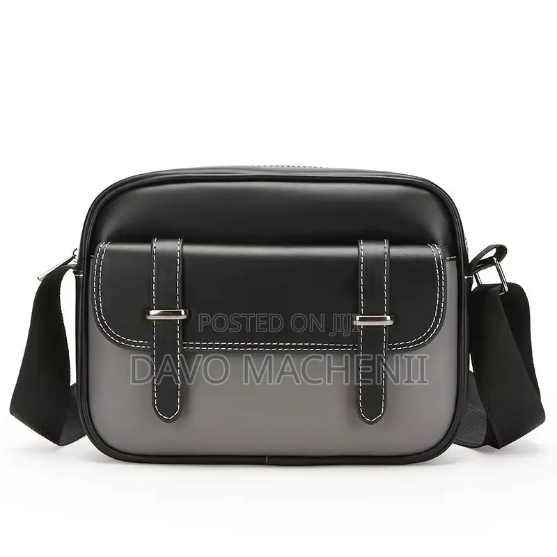 Grain Leather Cross Chest Bags