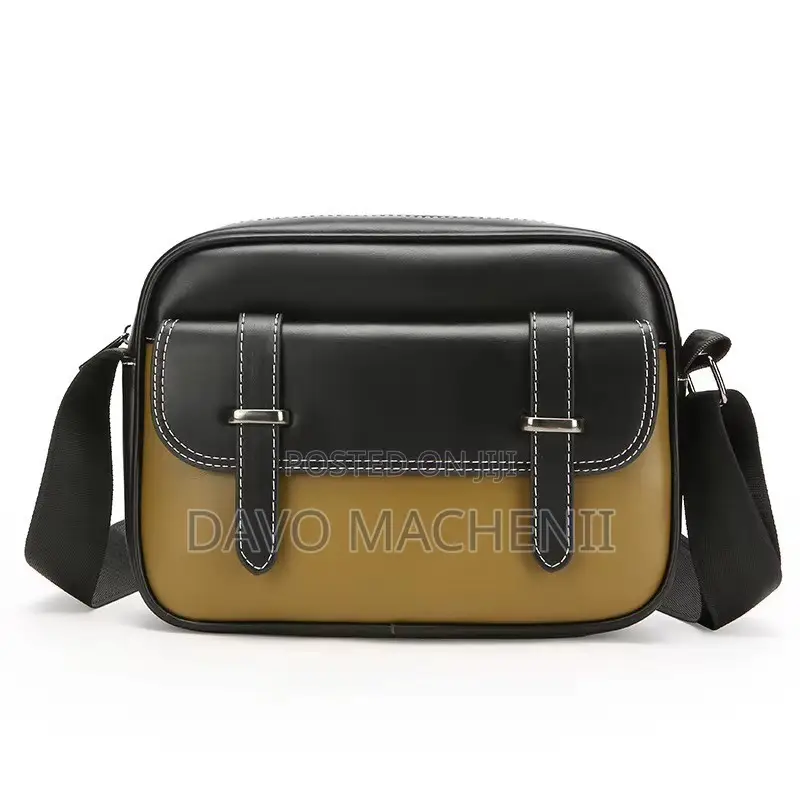 Grain Leather Cross Chest Bags