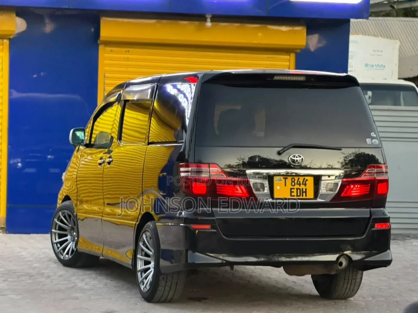 Toyota Alphard 2007 Black
