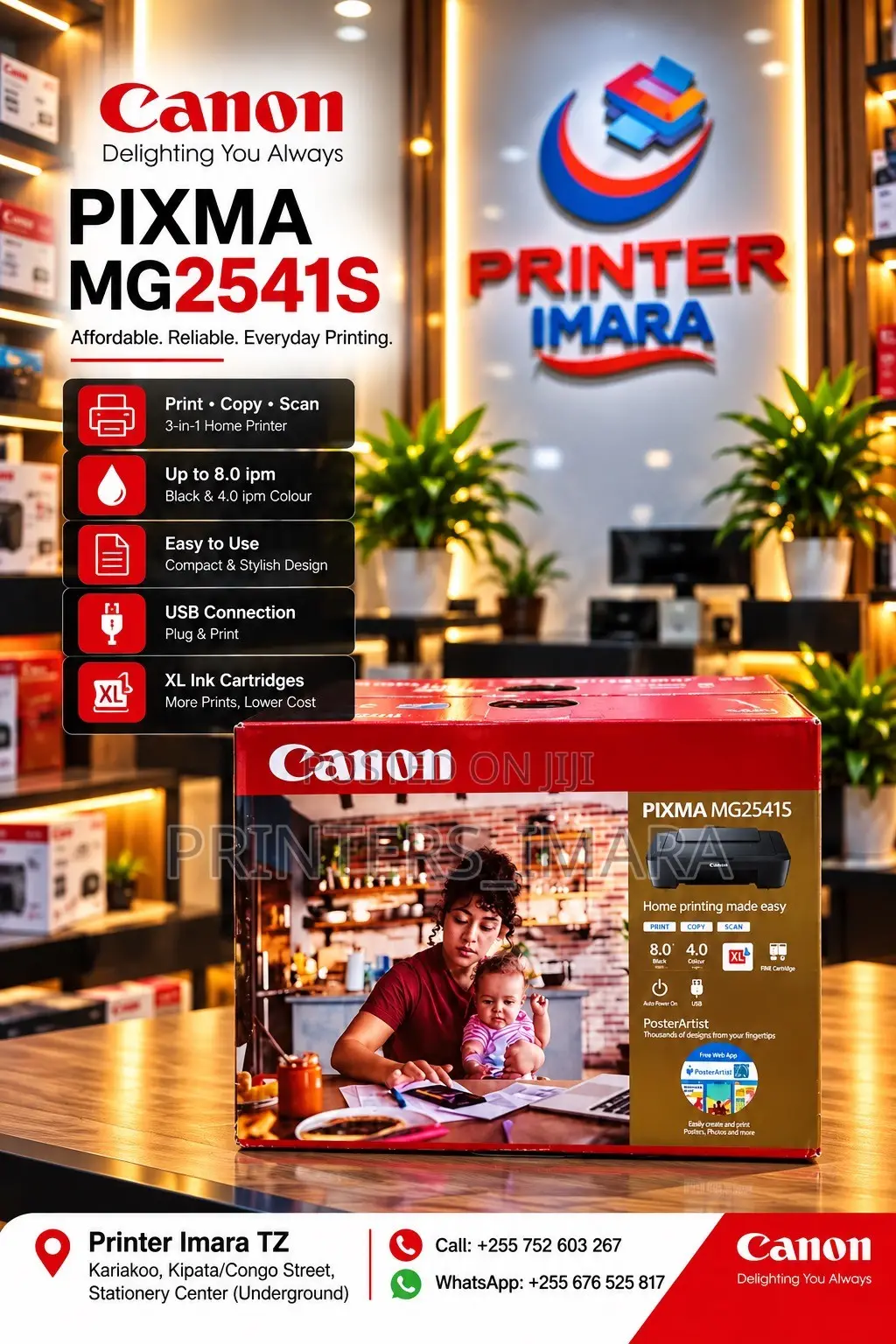 Canon Pixma Mg2541s — Your Everyday Printing Partner!