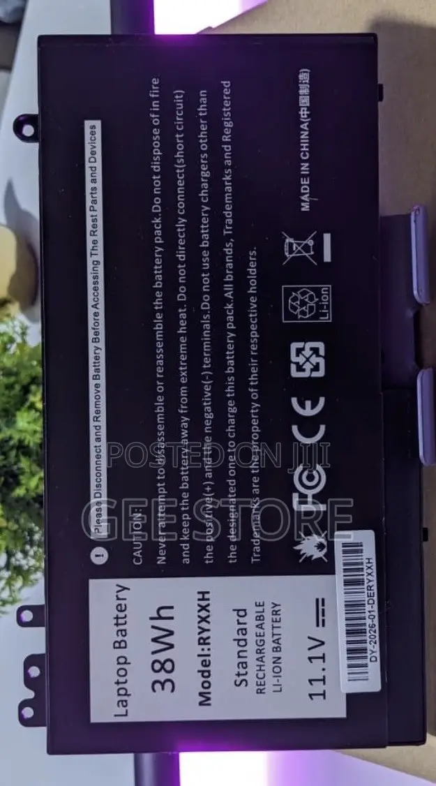 Dell RYXXH Laptop Battery