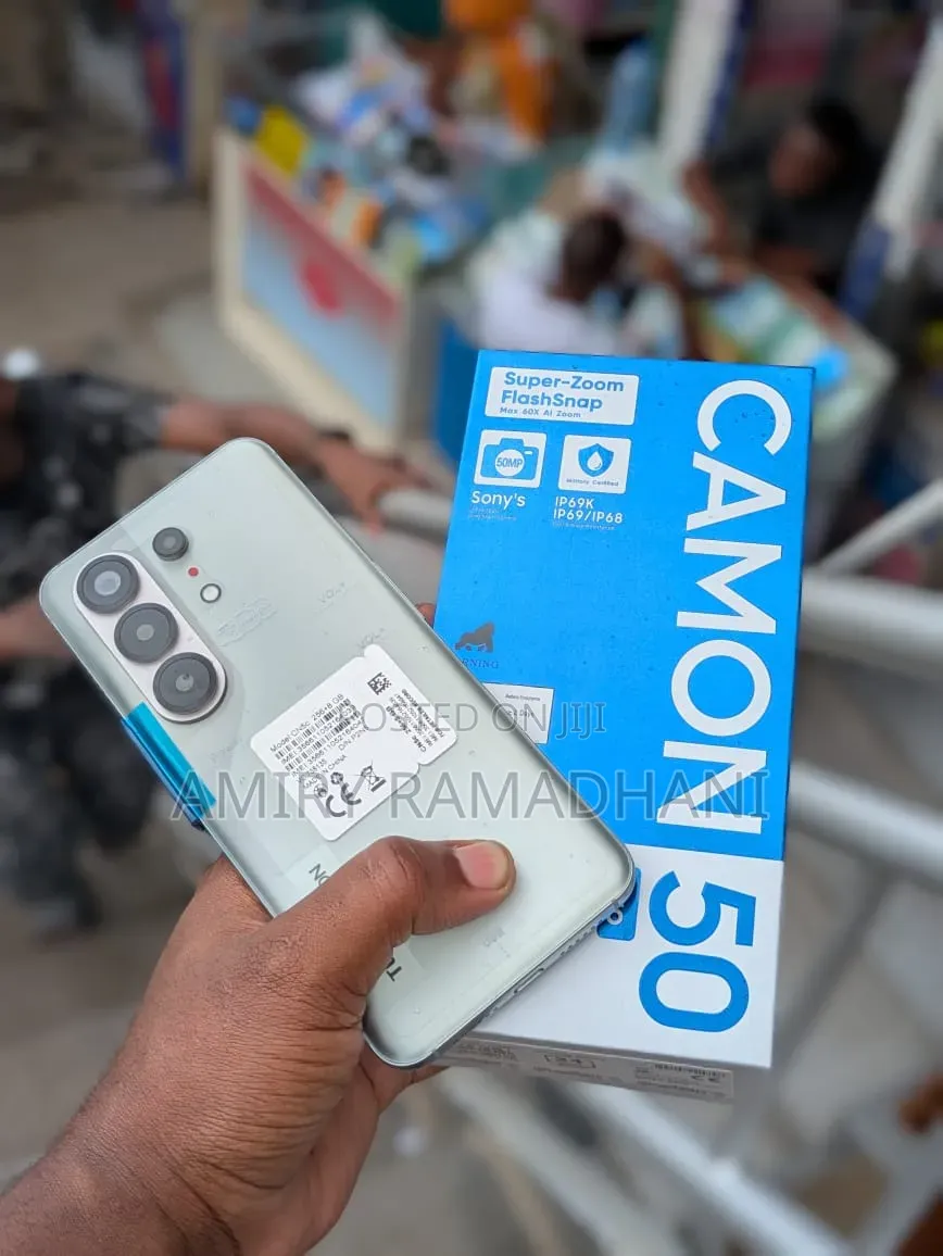 New Tecno Camon 50 Pro 256 GB Gray
